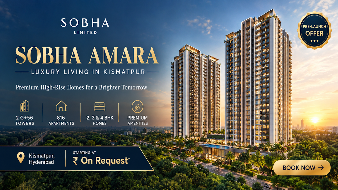 Sobha Amara Kismatpur Hyderabad - G+56 high-rise towers by SOBHA Limited